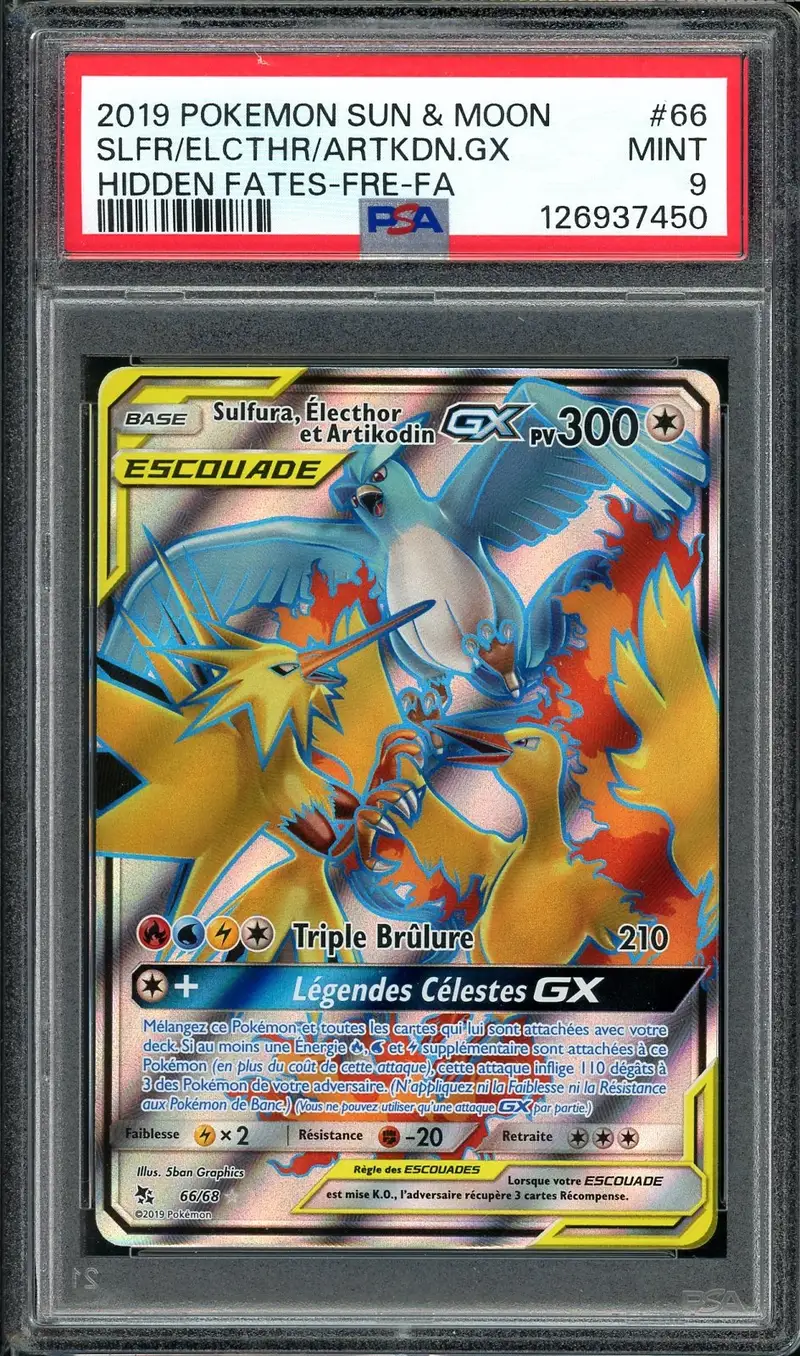 PSA 9 Sulfura, Électhor et Artikodin Gx