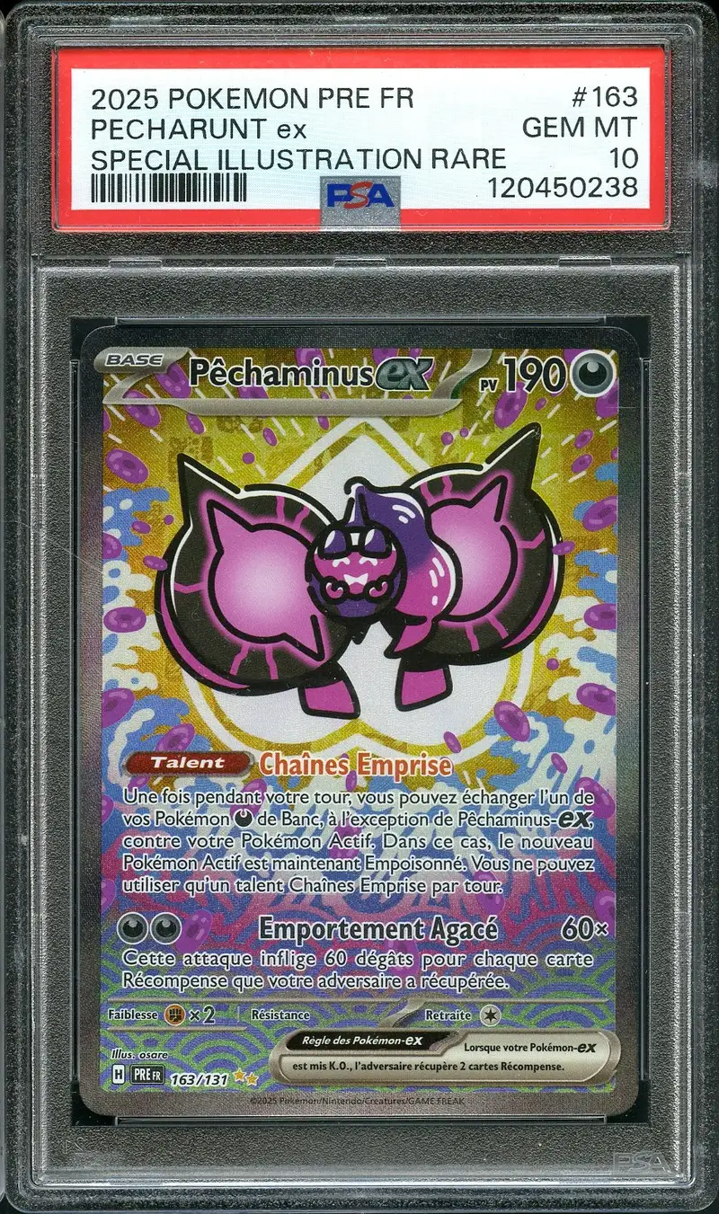 PSA 10 Pêchaminus Ex