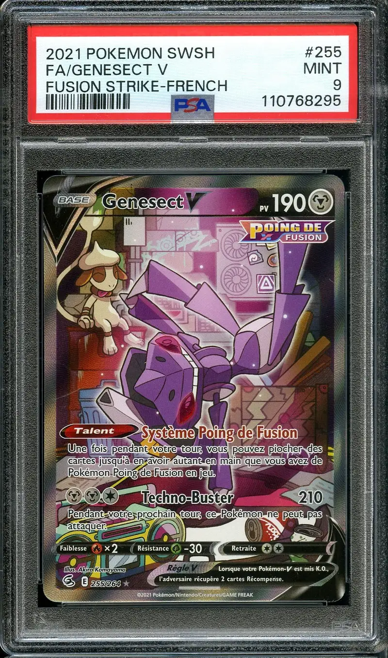 PSA 9 Genesect V