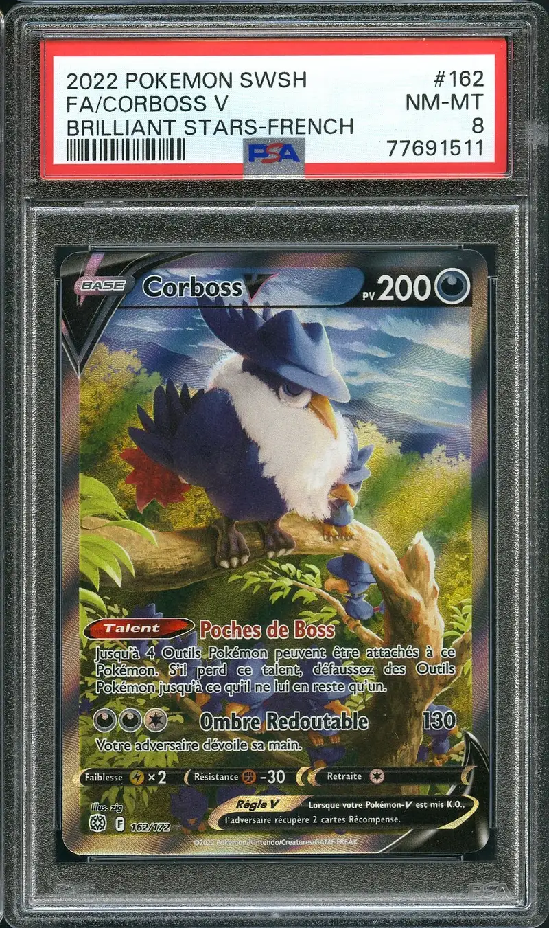 PSA 8 Corboss V