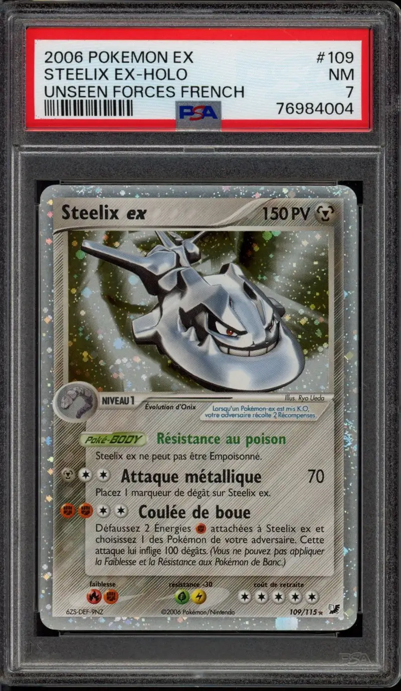 PSA 7 Steelix Ex