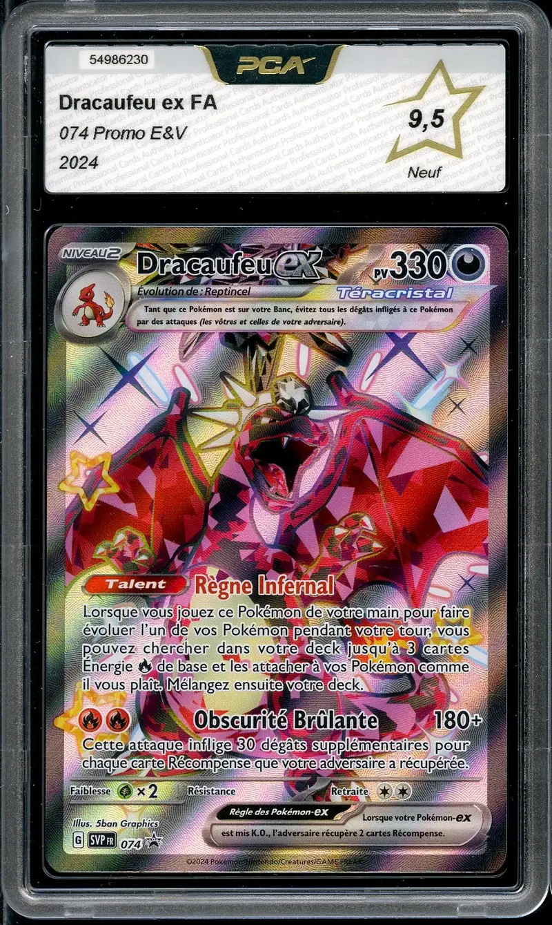 PCA 9.5 Dracaufeu Ex
