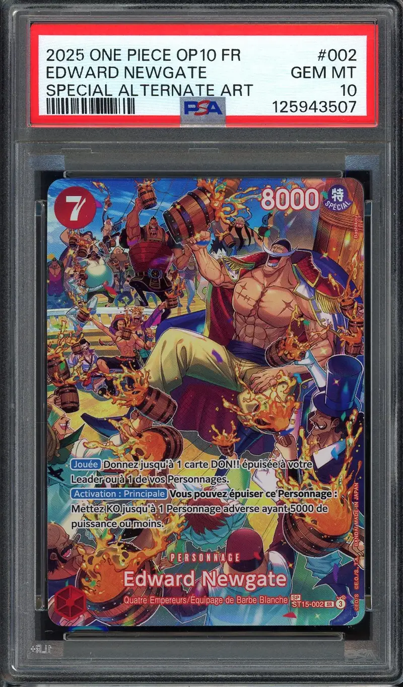 PSA 10 Edward Newgate