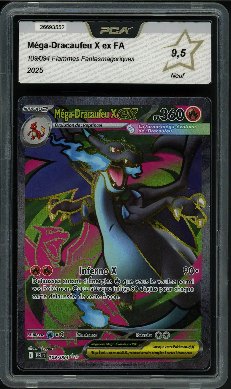 PCA 9.5 Méga-Dracaufeu X Ex