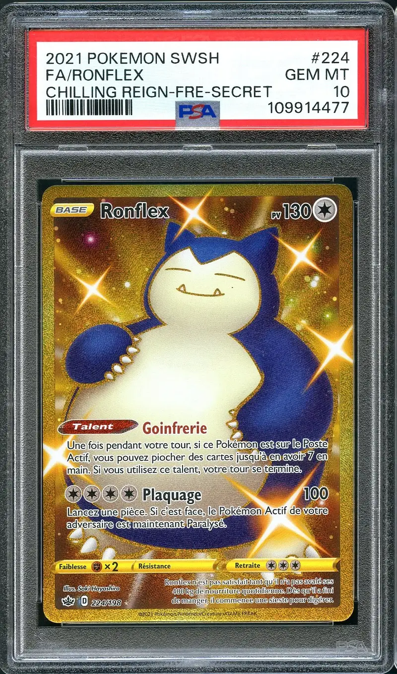 PSA 10 Ronflex Gold