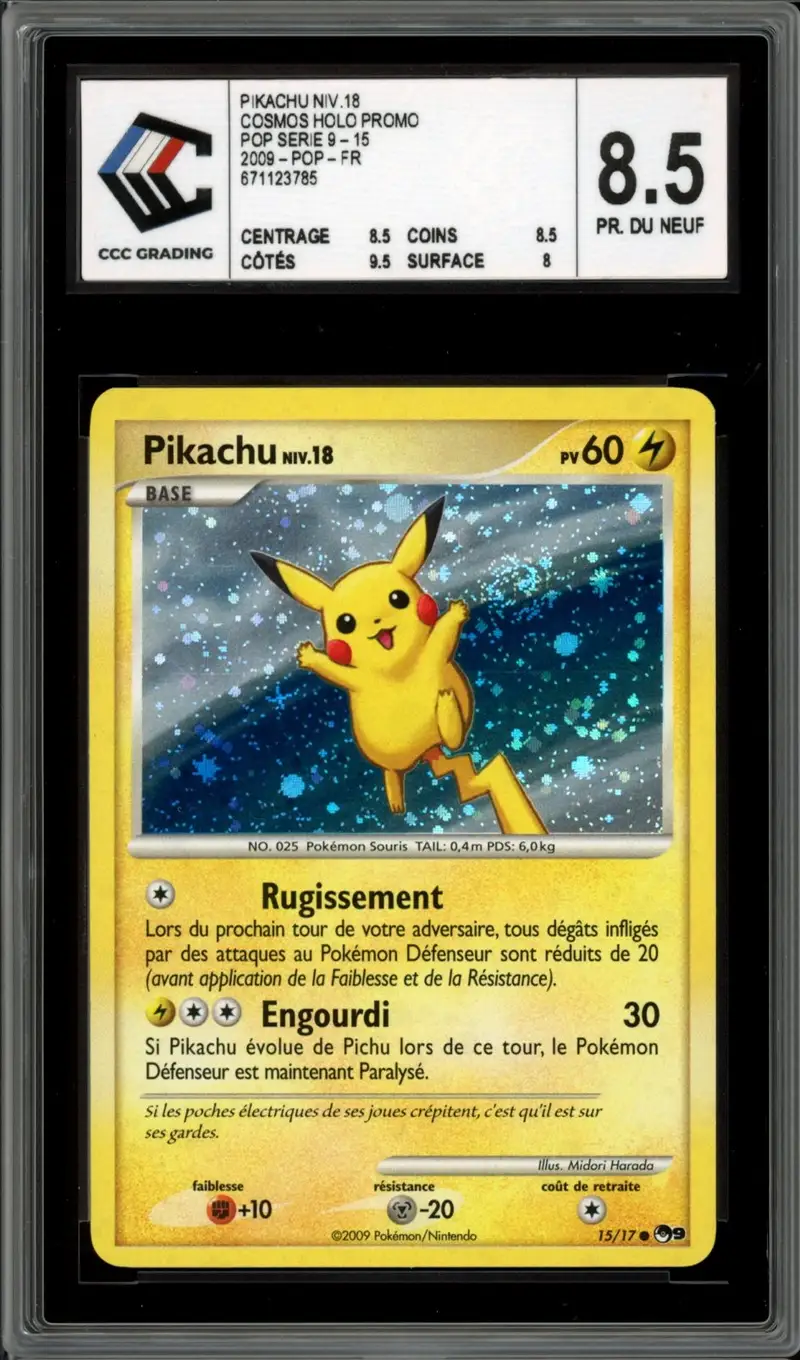 CCC 8.5 Pikachu Holo