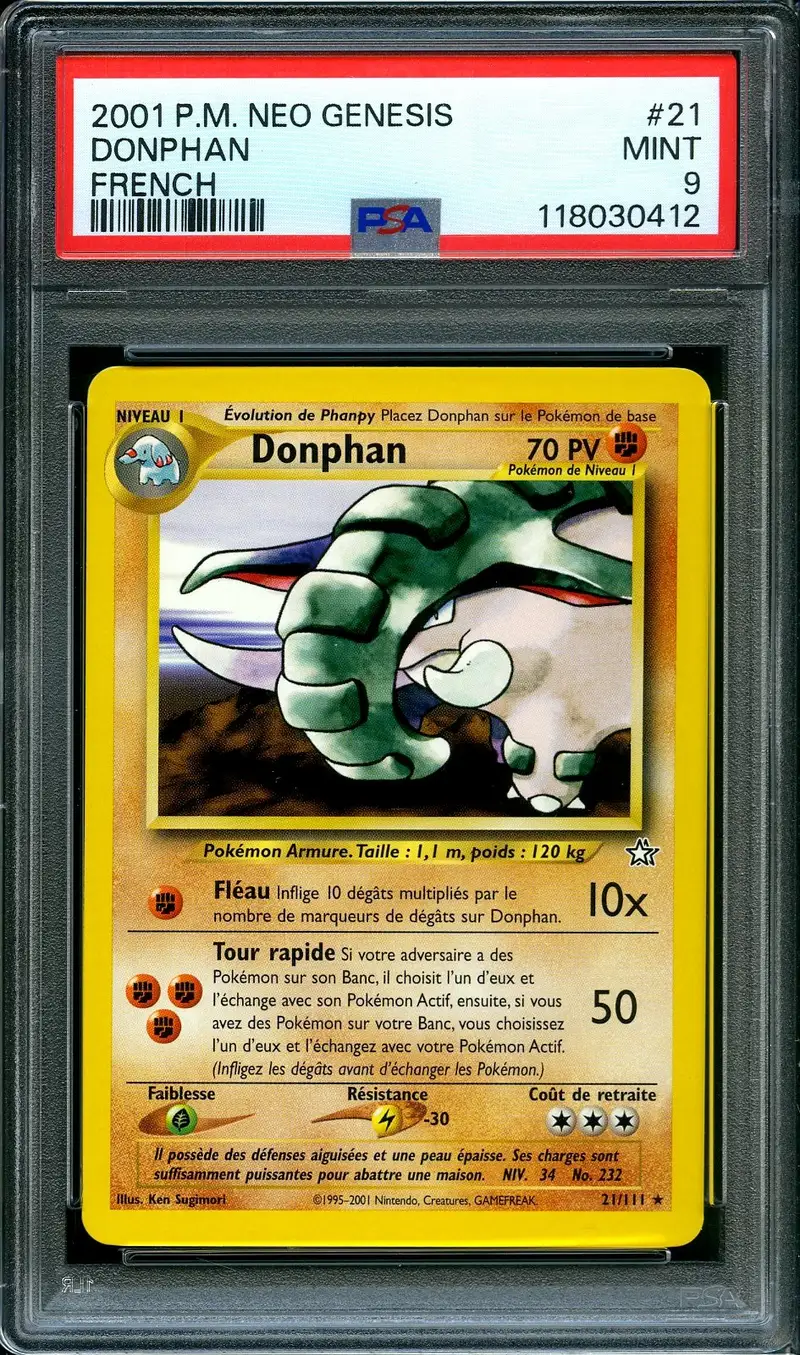 PSA 9 Donphan