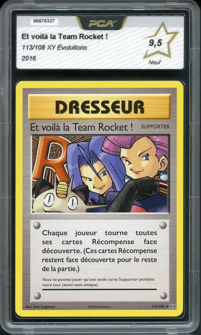 PCA 9.5 Et voilà la Team Rocket !