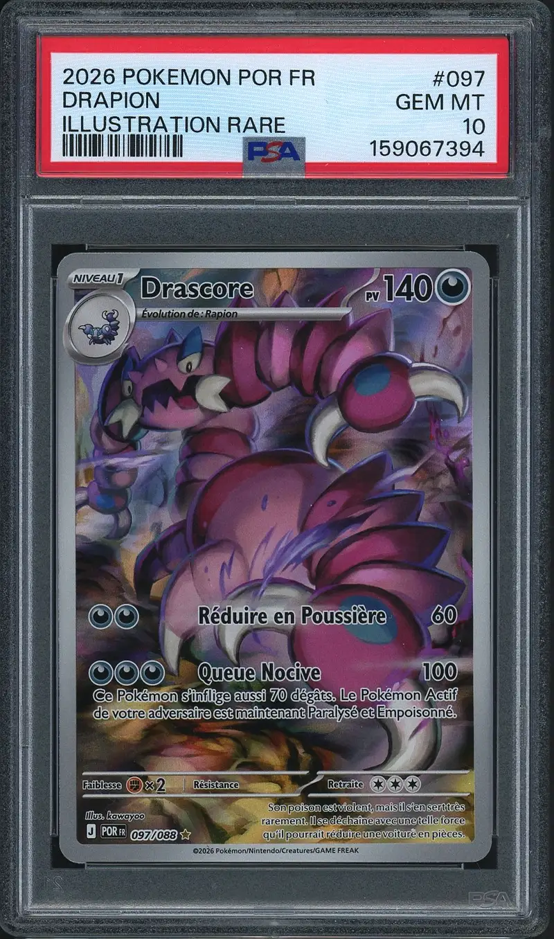 PSA 10 Drascore
