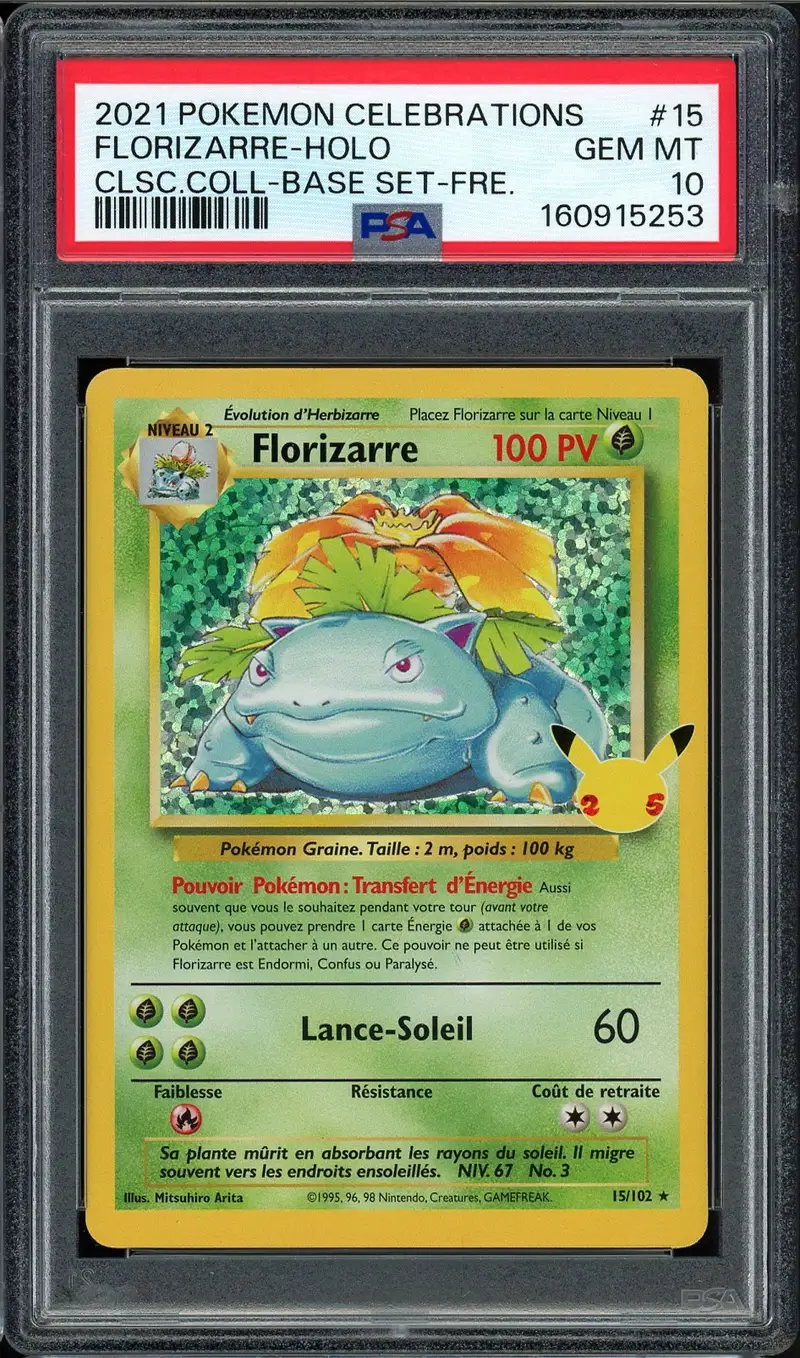 PSA 10 Florizarre Holo