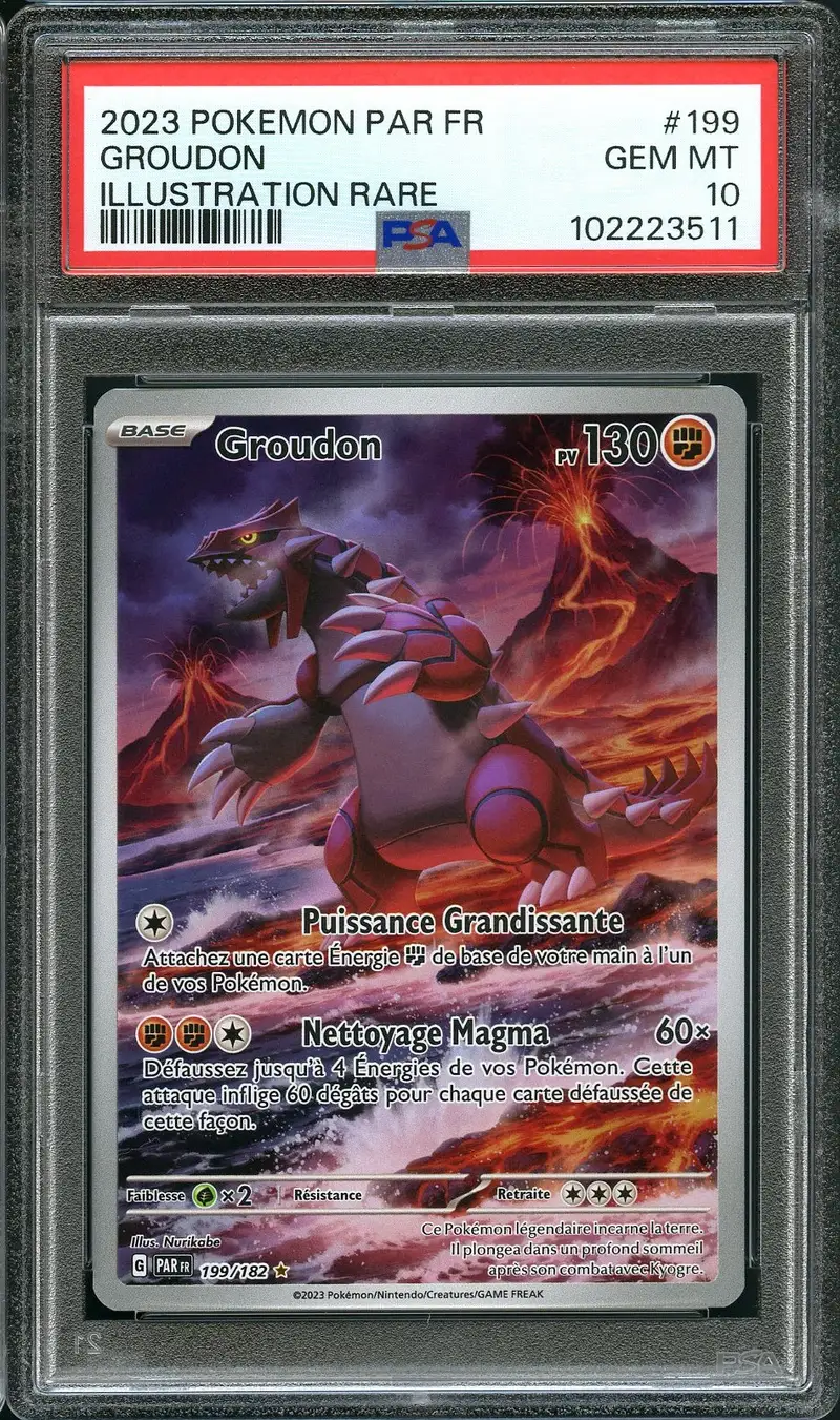 PSA 10 Groudon