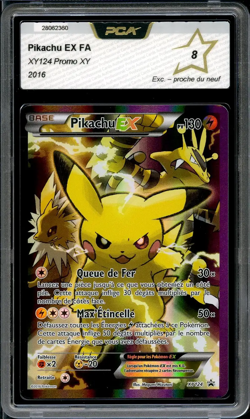 PCA 8 Pikachu Ex
