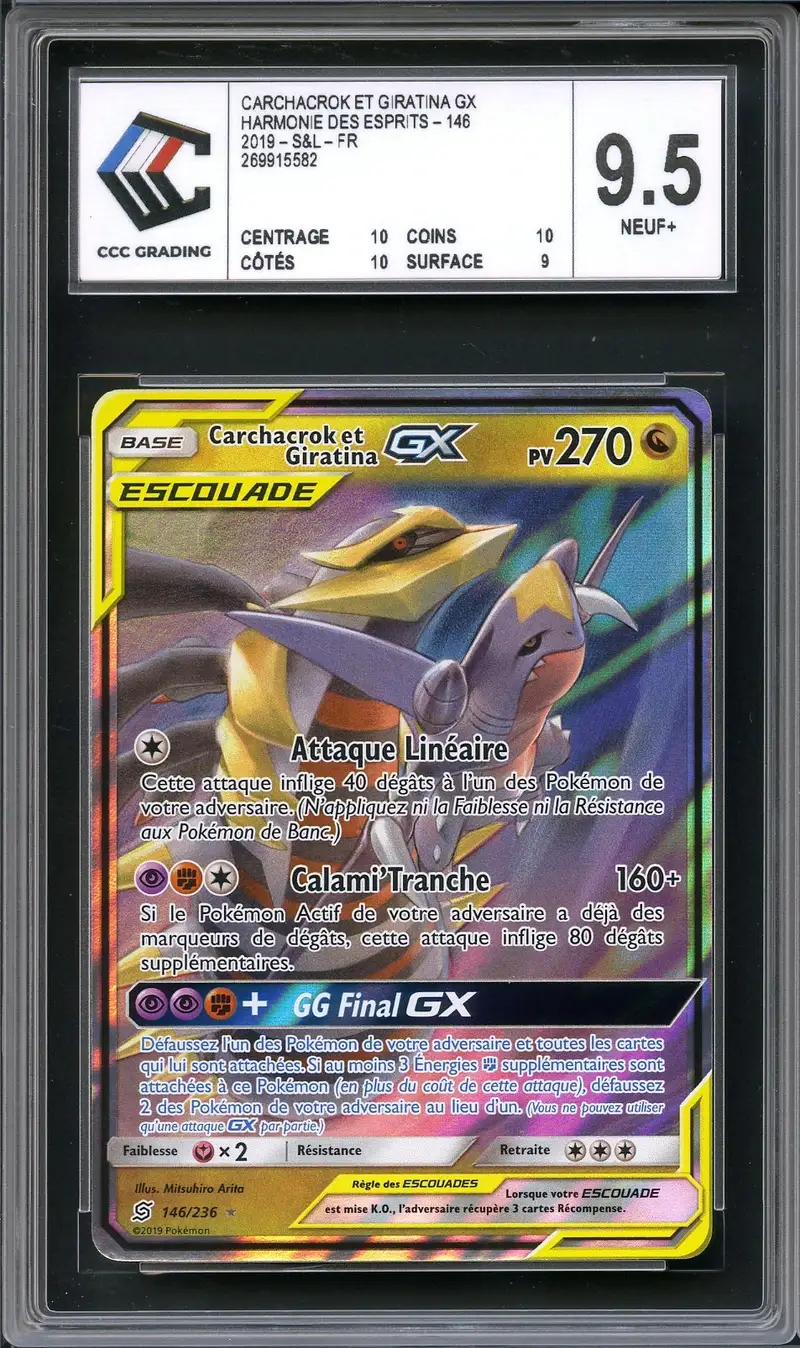 CCC 9.5 Carchacrok et Giratina Gx