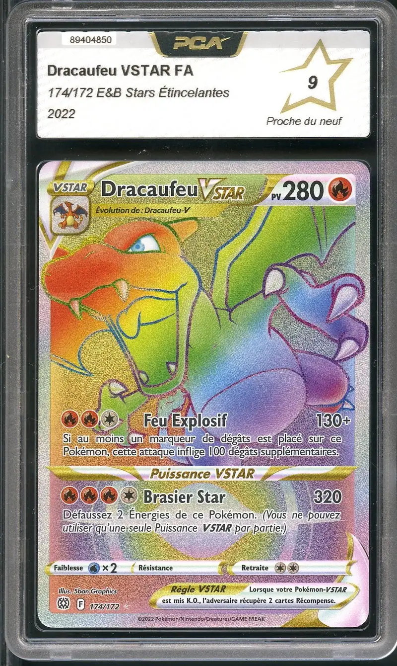 PCA 9 Dracaufeu VStar Rainbow