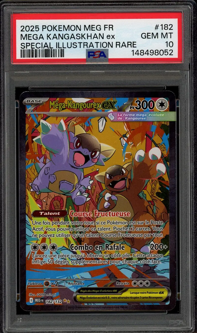 PSA 10 Méga-Kangourex Ex