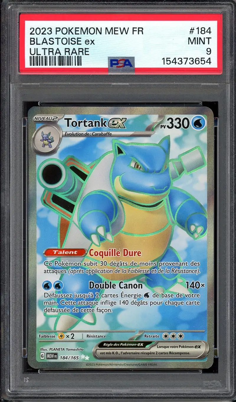PSA 9 Tortank Ex