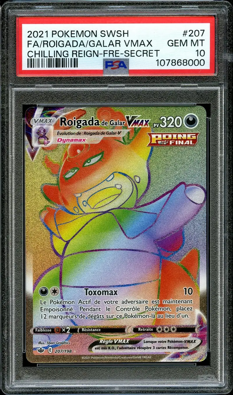 PSA 10 Roigada de Galar VMax