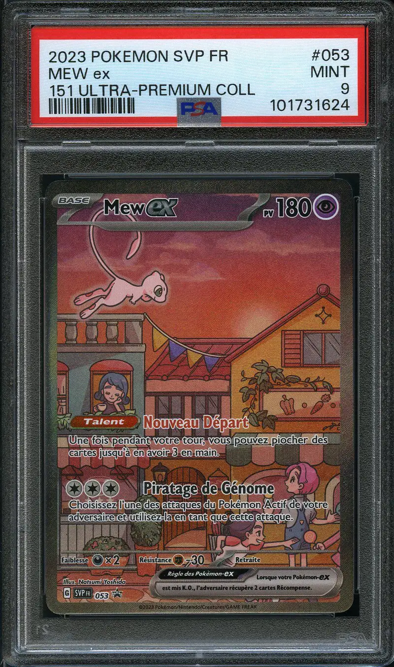 PSA 9 Mew Ex