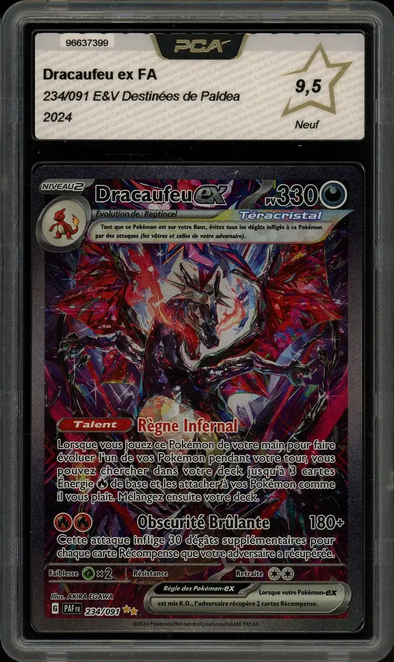 PCA 9.5 Dracaufeu Ex