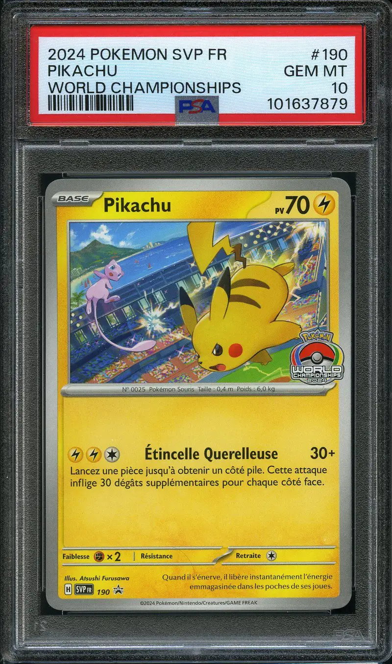 PSA 10 Pikachu