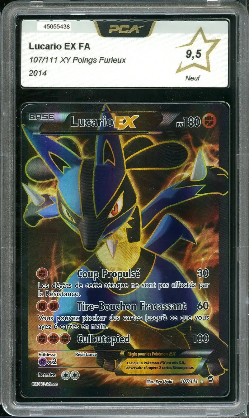 PCA 9.5 Lucario Ex