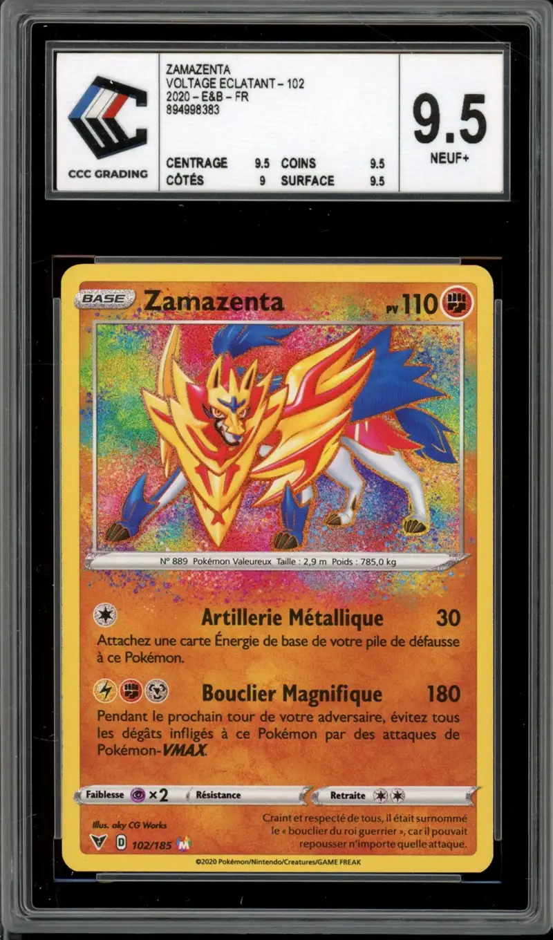 CCC 9.5 Zamazenta Holo