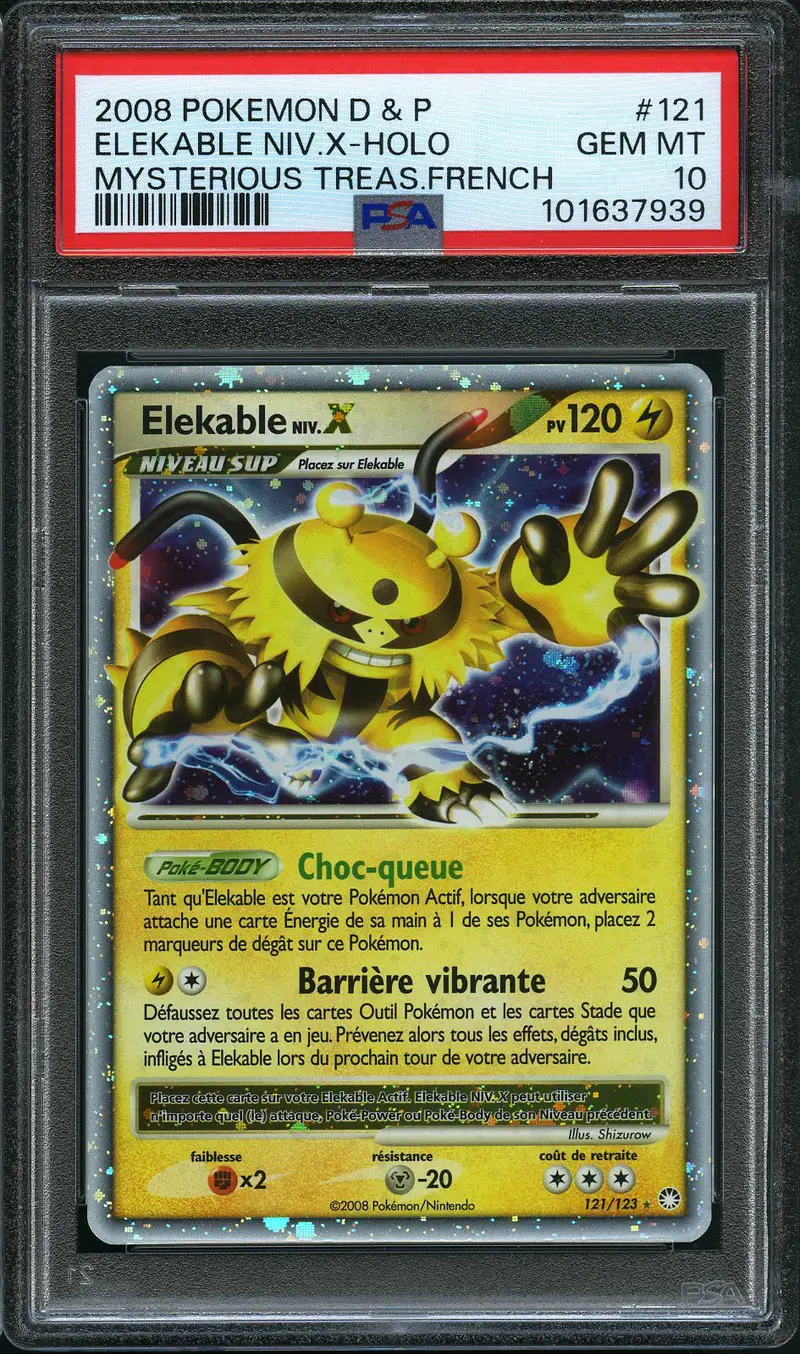 PSA 10 Elekable Niv. X