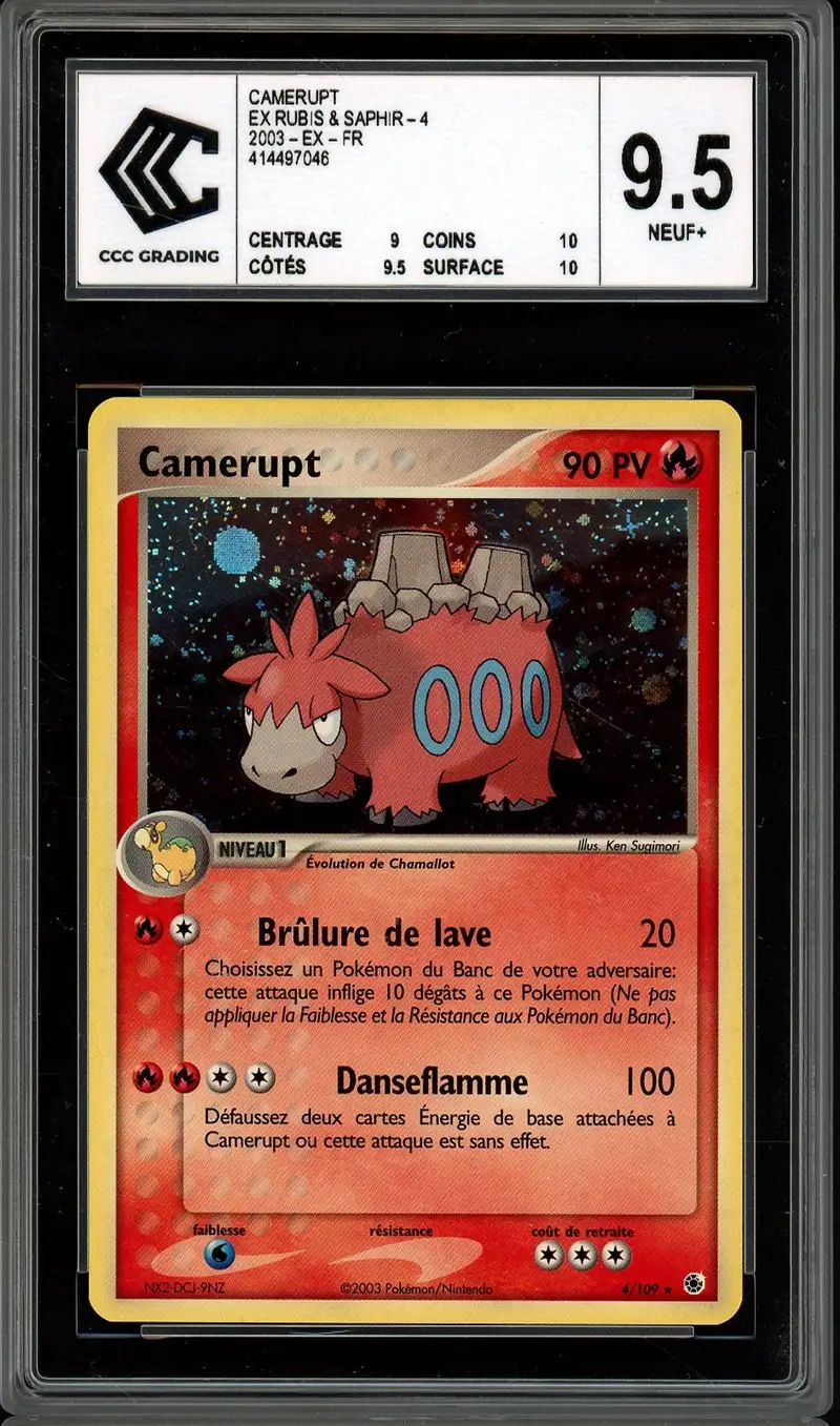 CCC 9.5 Camérupt Holo