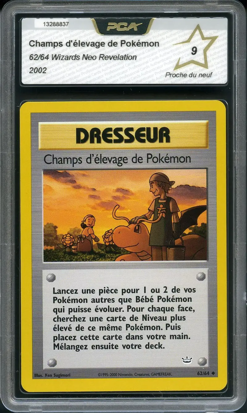 PCA 9 Champs d'élevage de Pokémon