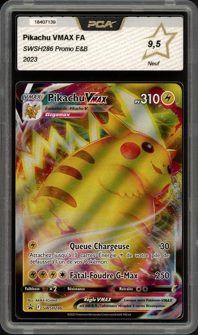 PCA 9.5 Pikachu VMax