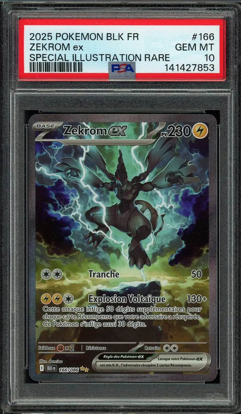 PSA 10 Zekrom Ex