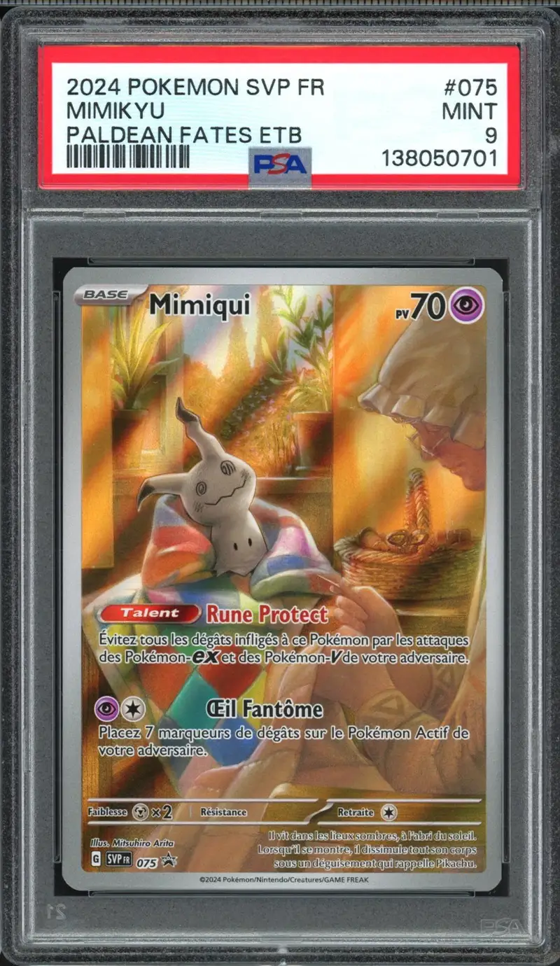 PSA 9 Mimiqui