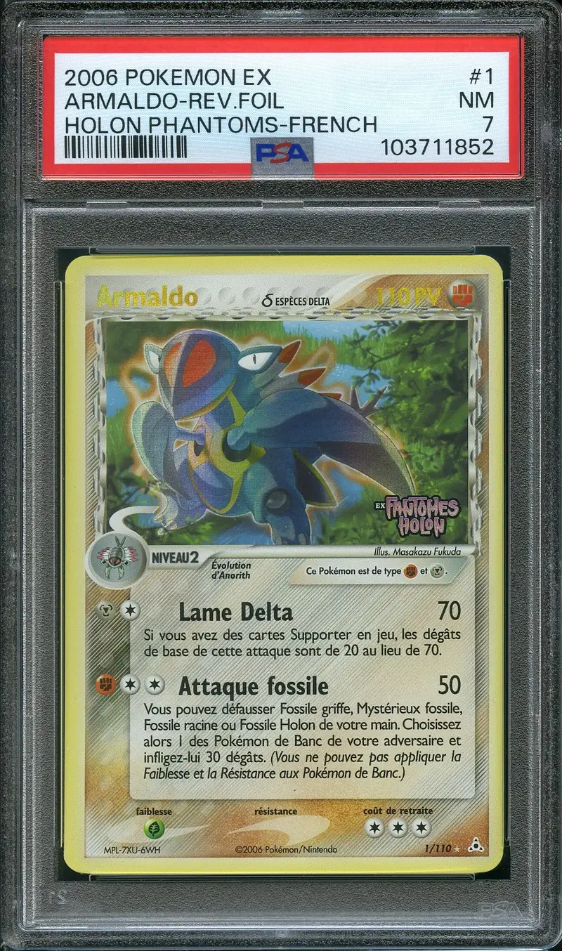 armaldo pokemon card price Fighting Supersonic Claws (80) This attacks damage is not affected by Resistance. Shiny ARMALDO Pokmon HOME 6IV