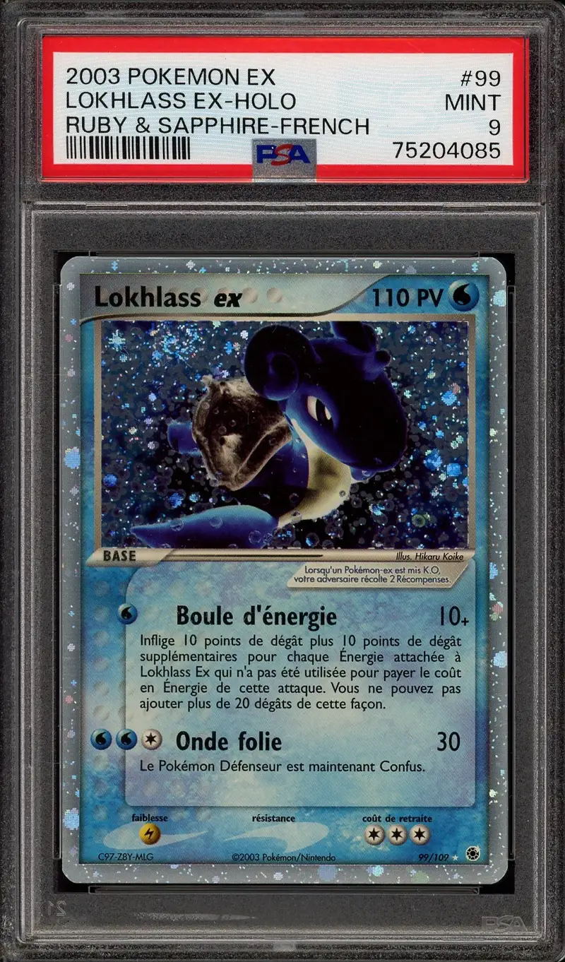 PSA 9 Lokhlass Ex