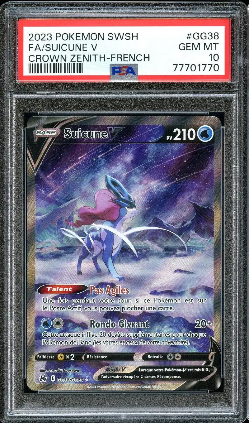 PSA 10 Suicune V