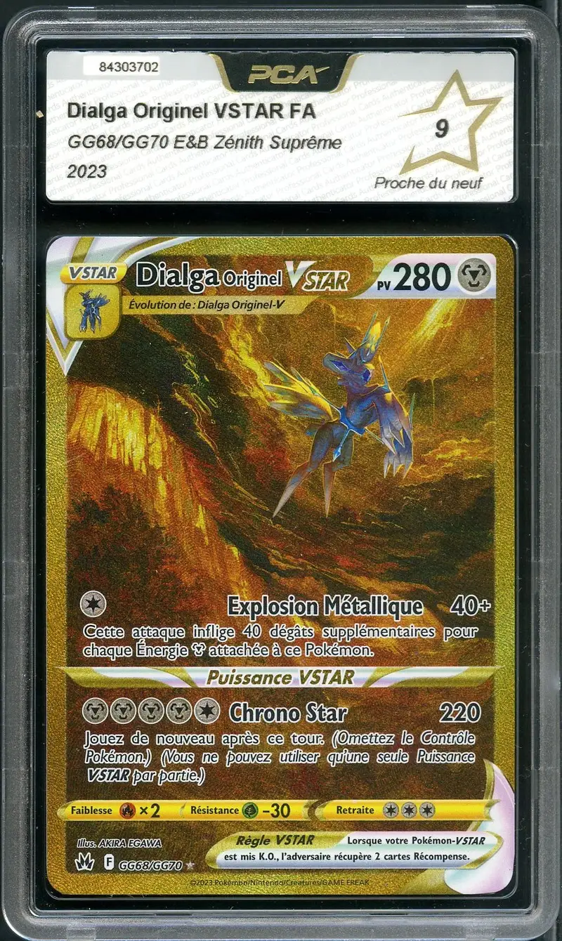 PCA 9 Dialga Originel VStar Gold
