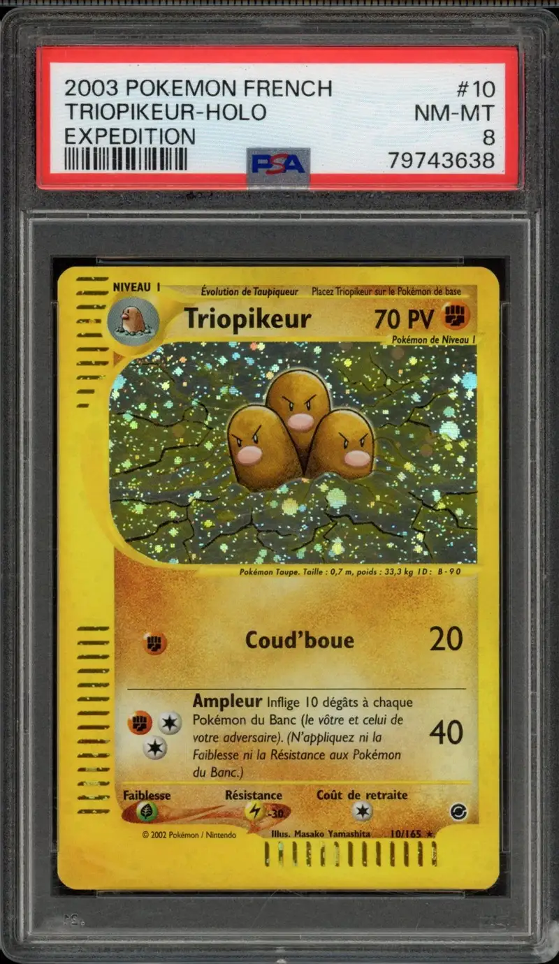 PSA 8 Triopikeur Holo