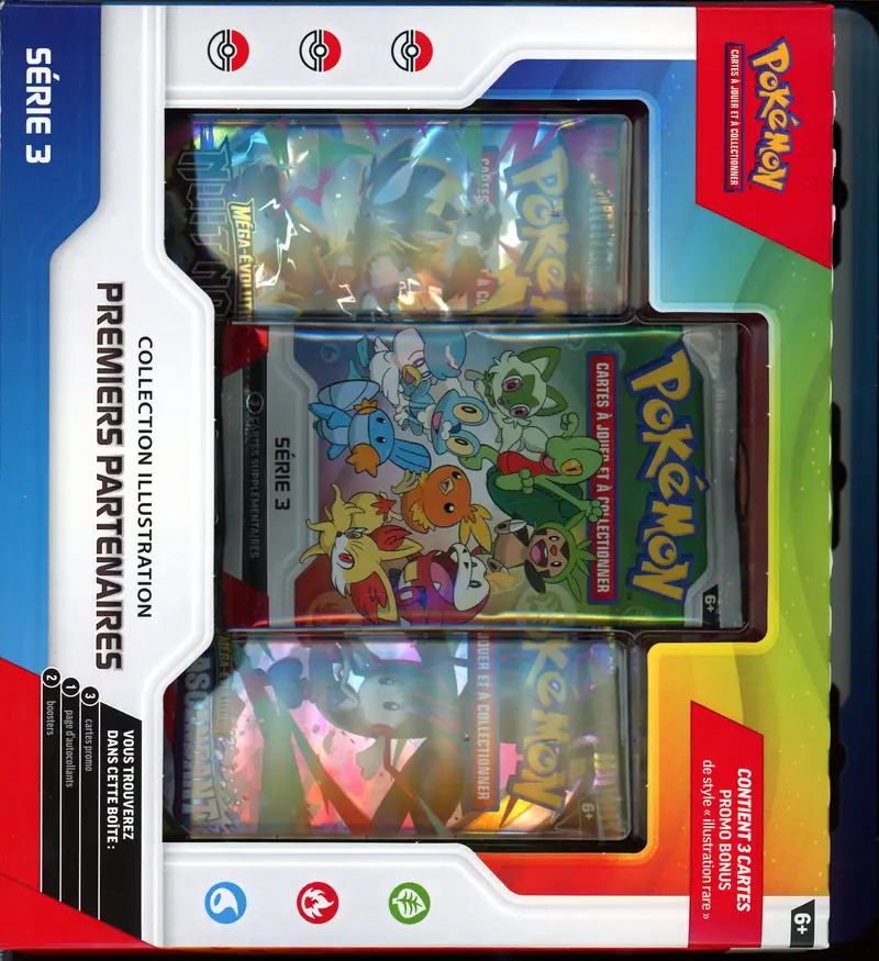 Coffret Collection Illustration Premiers Partenaires Série 3