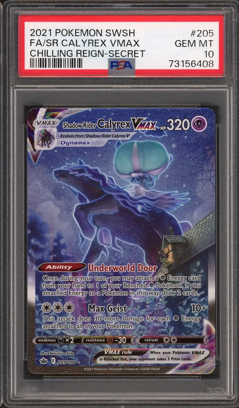 PSA 10 Shadow Rider Calyrex VMax