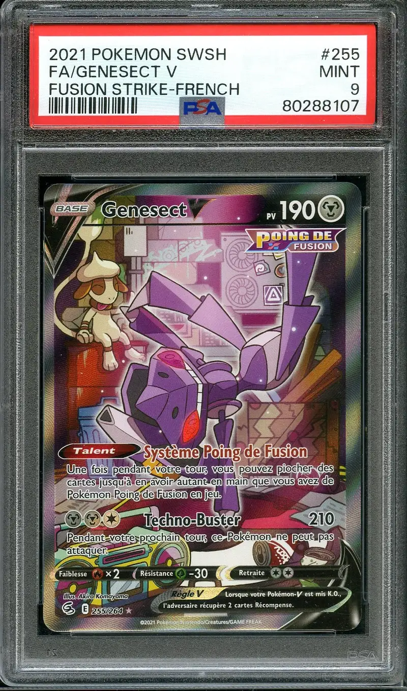 PSA 9 Genesect V
