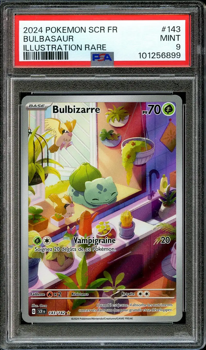 PSA 9 Bulbizarre