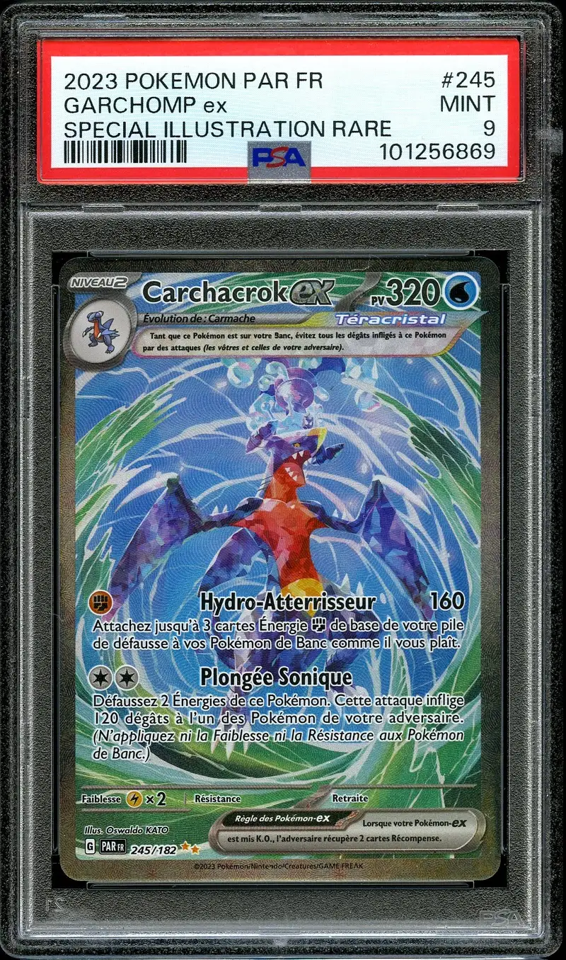 PSA 9 Carchacrok Ex