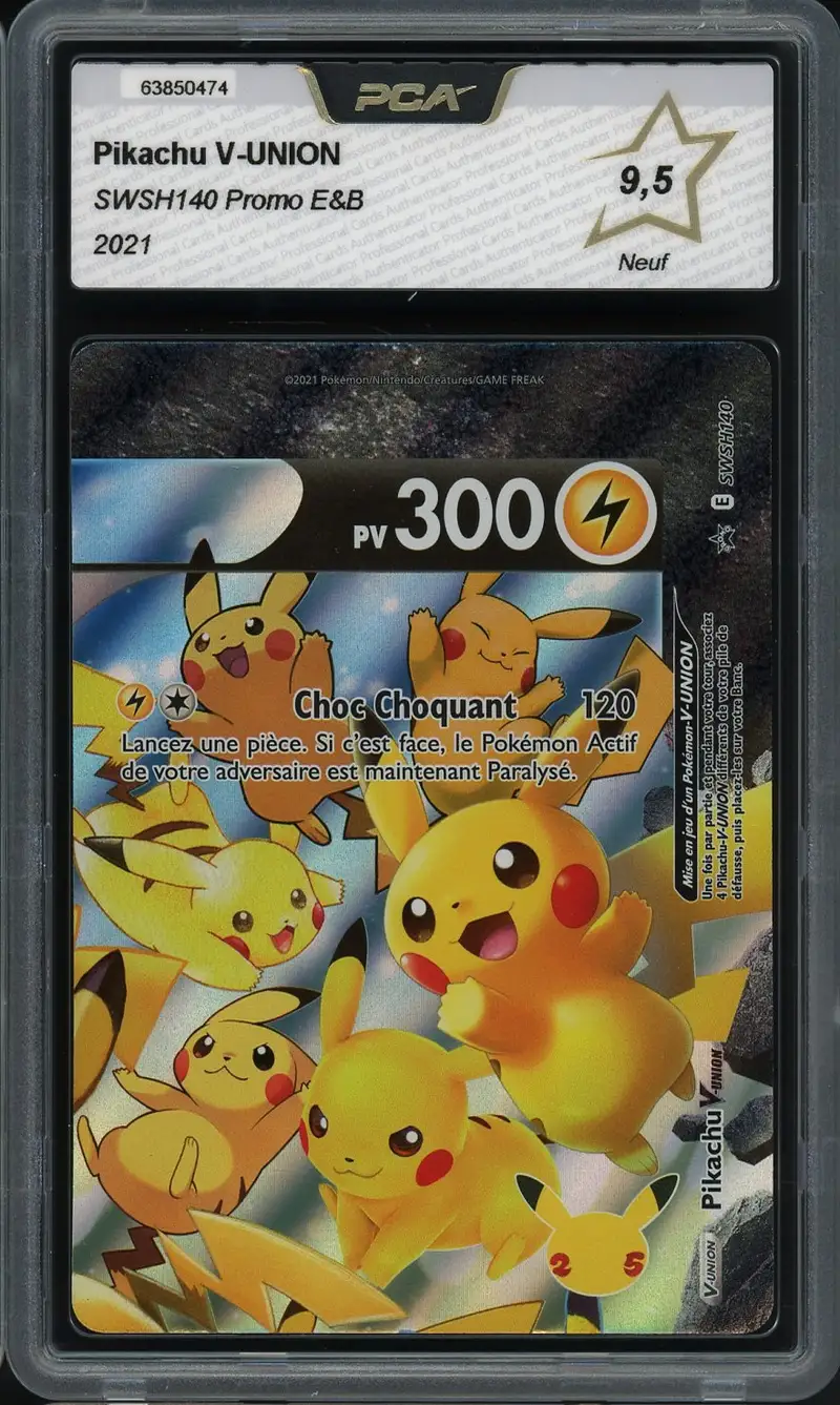 PCA 9.5 Pikachu V Union
