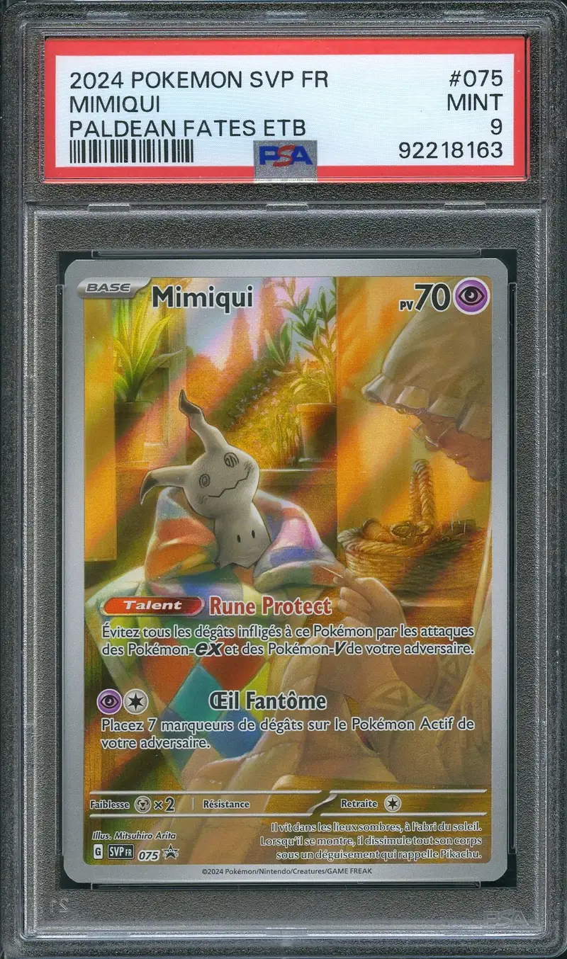 PSA 9 Mimiqui