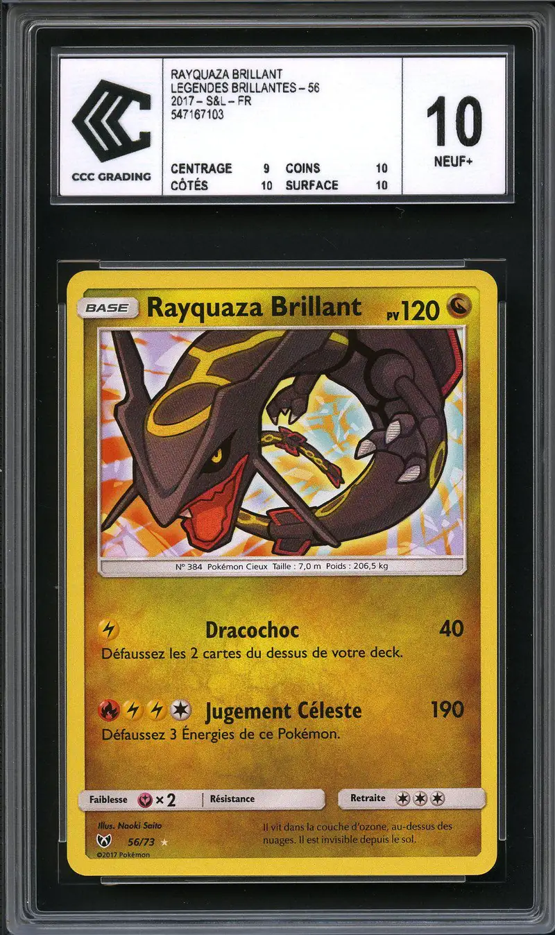 CCC 10 Rayquaza Brillant Holo