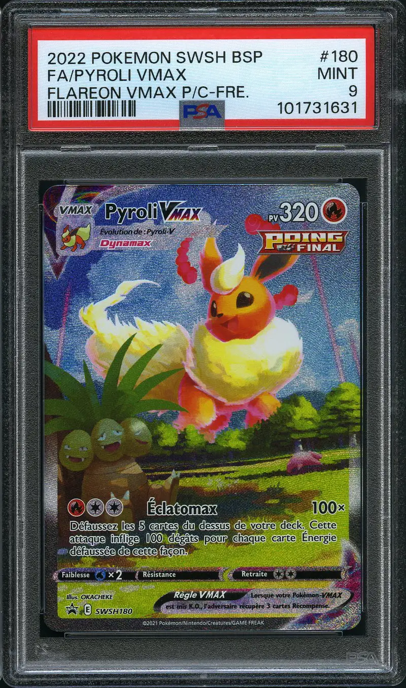 PSA 9 Pyroli VMax