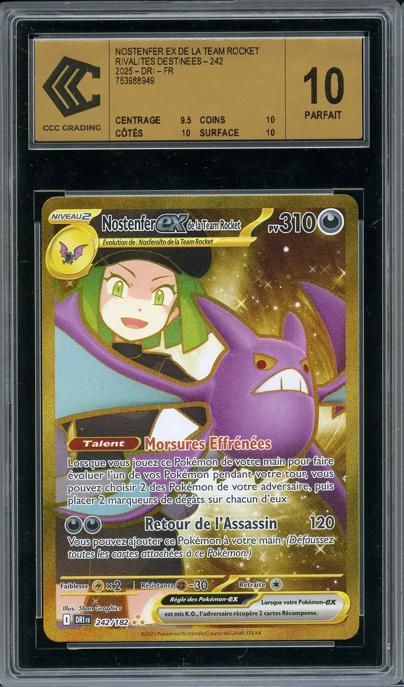 CCC 10 Nostenfer Ex de la Team Rocket Gold