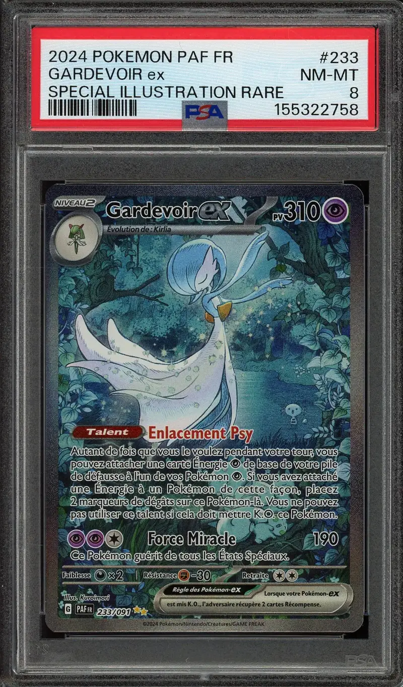 PSA 8 Gardevoir Ex