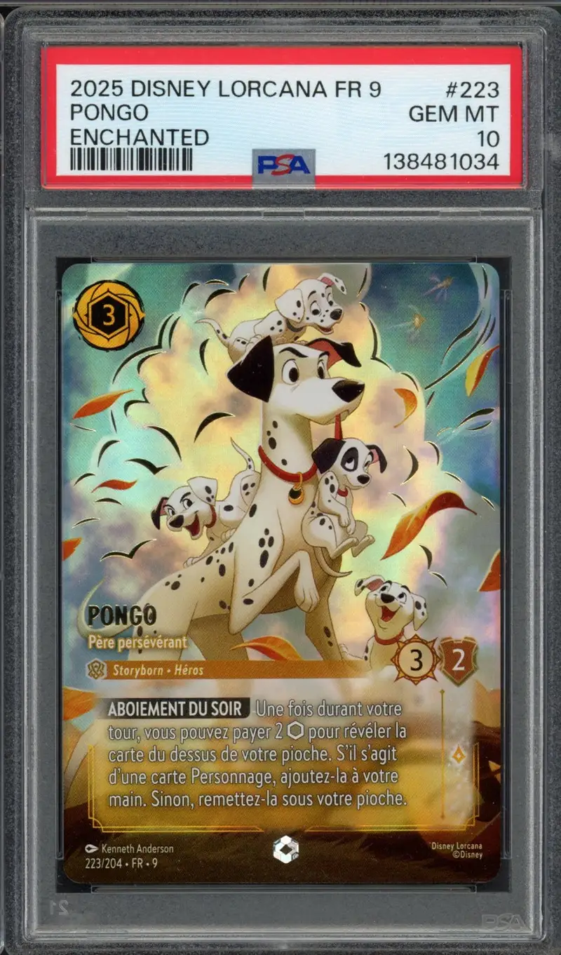 PSA 10 Pongo Enchantée