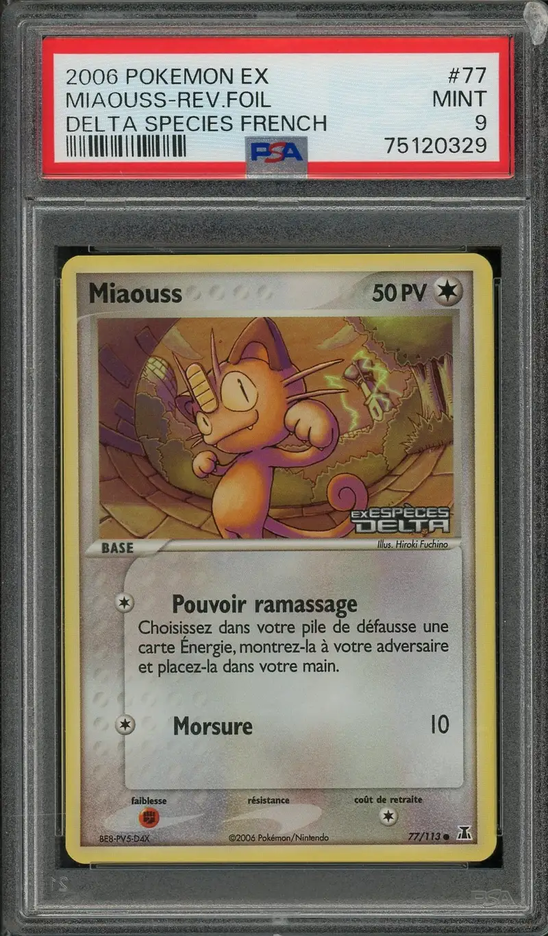 PSA 9 Miaouss Reverse